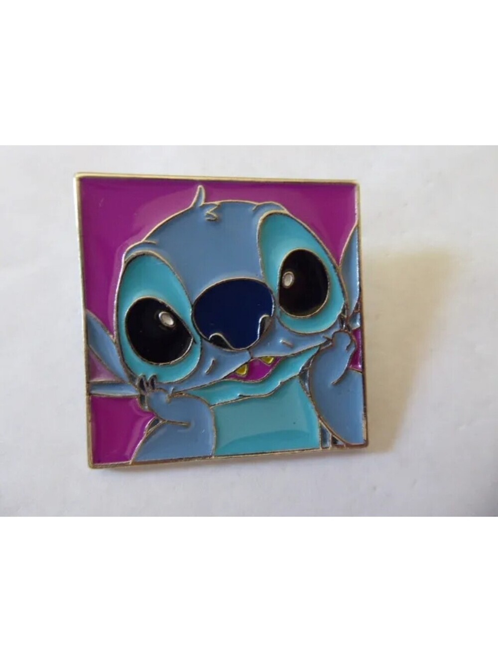 Neon Tuesday - Stitch Square Portrait pin